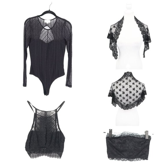 Whimsigoth Clothes Bundle Womens S Black Romantic Fairycore Witchy Dark Feminine - Picture 1 of 16